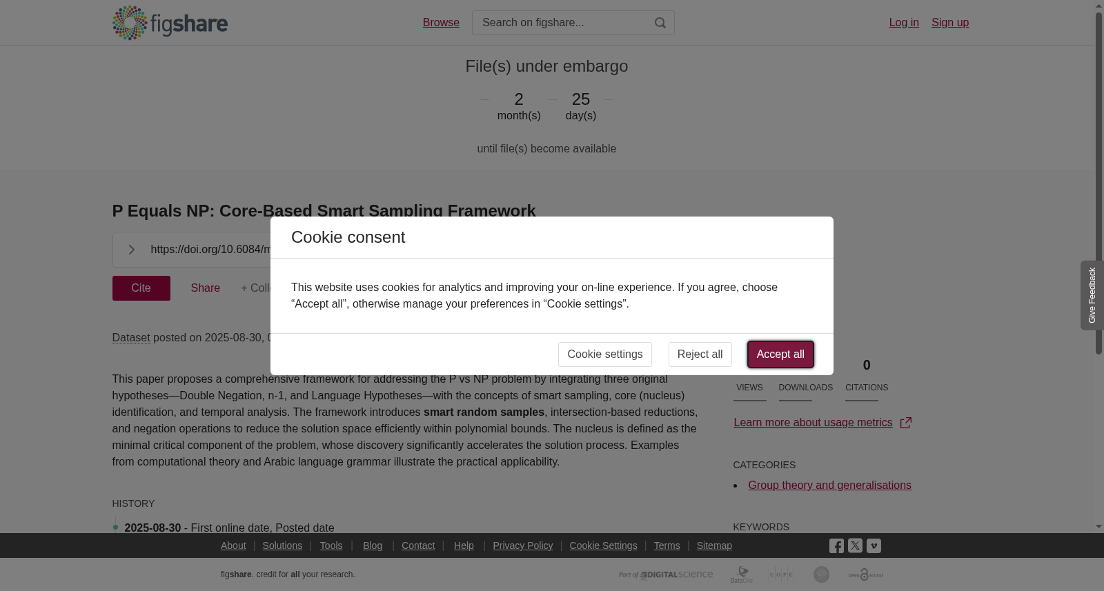 <b>P Equals NP: Core-Based Smart Sampling Framework</b> 数据集图片