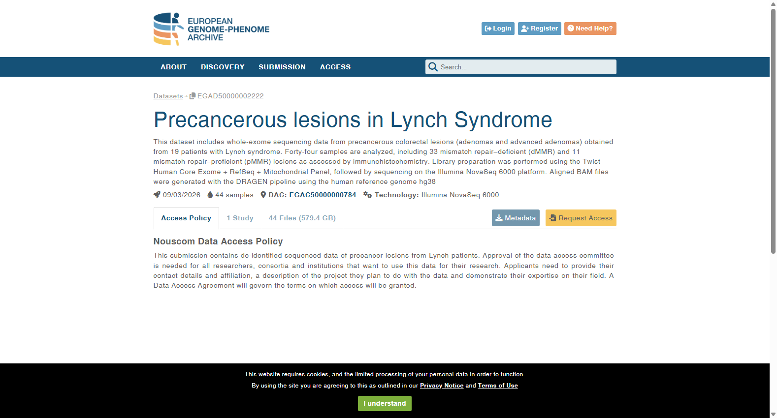 Precancerous lesions in Lynch Syndrome