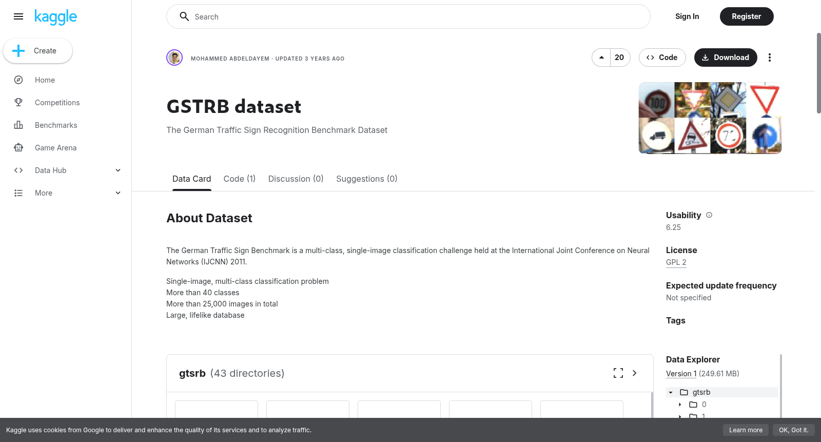 GSTRB dataset 数据集图片