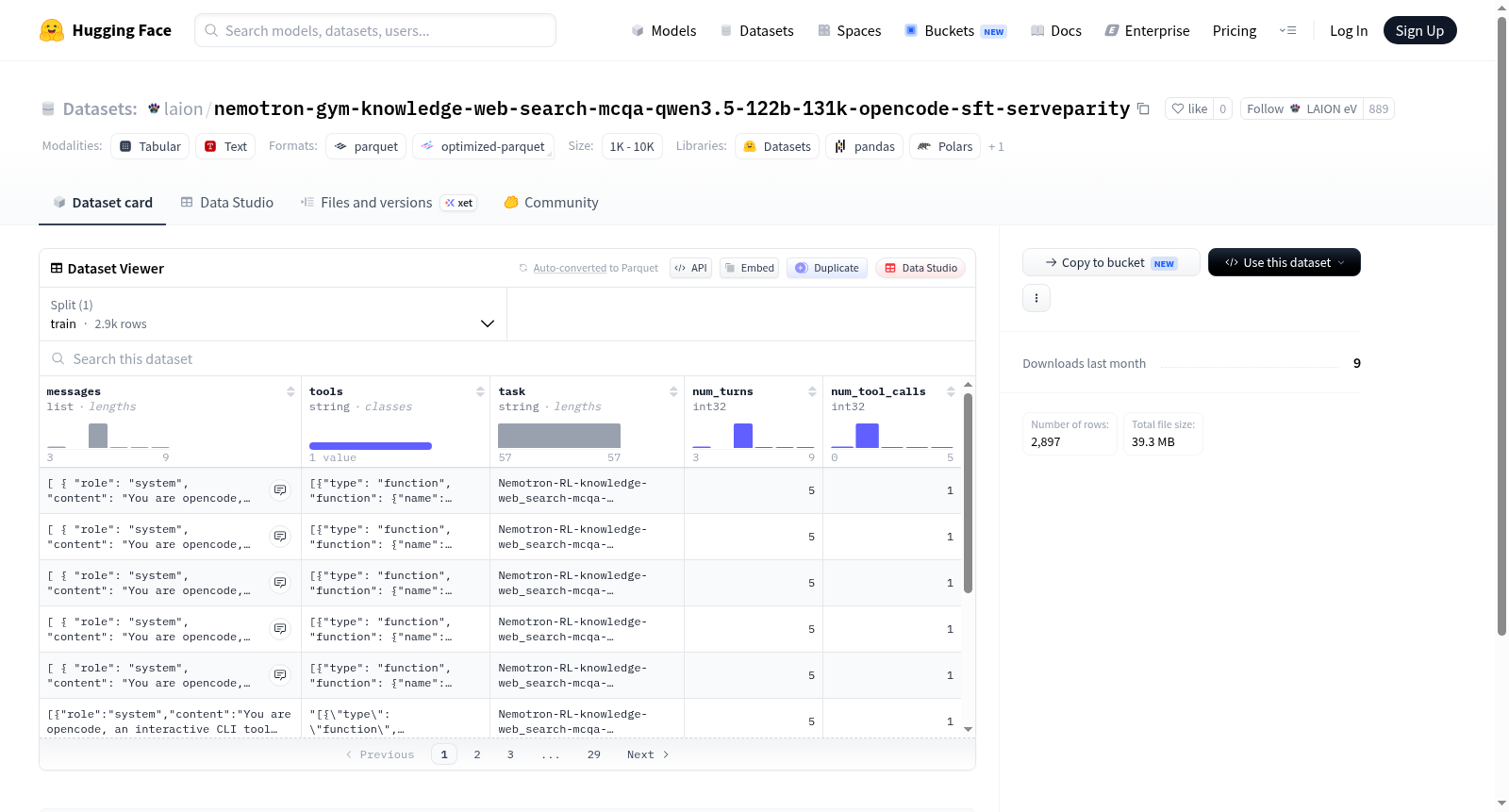 laion/nemotron-gym-knowledge-web-search-mcqa-qwen3.5-122b-131k-opencode-sft-serveparity 数据集图片