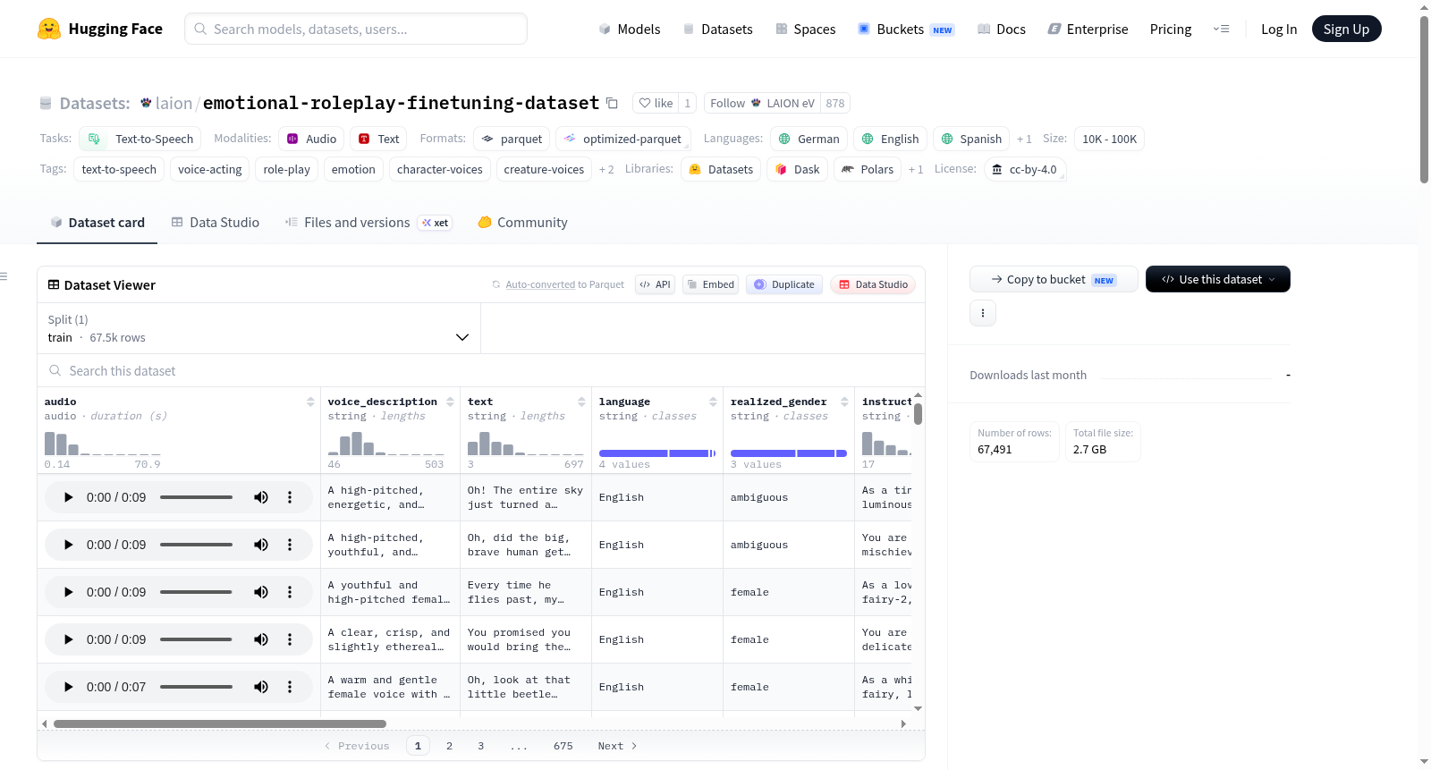 emotional-roleplay-finetuning-dataset 数据集图片