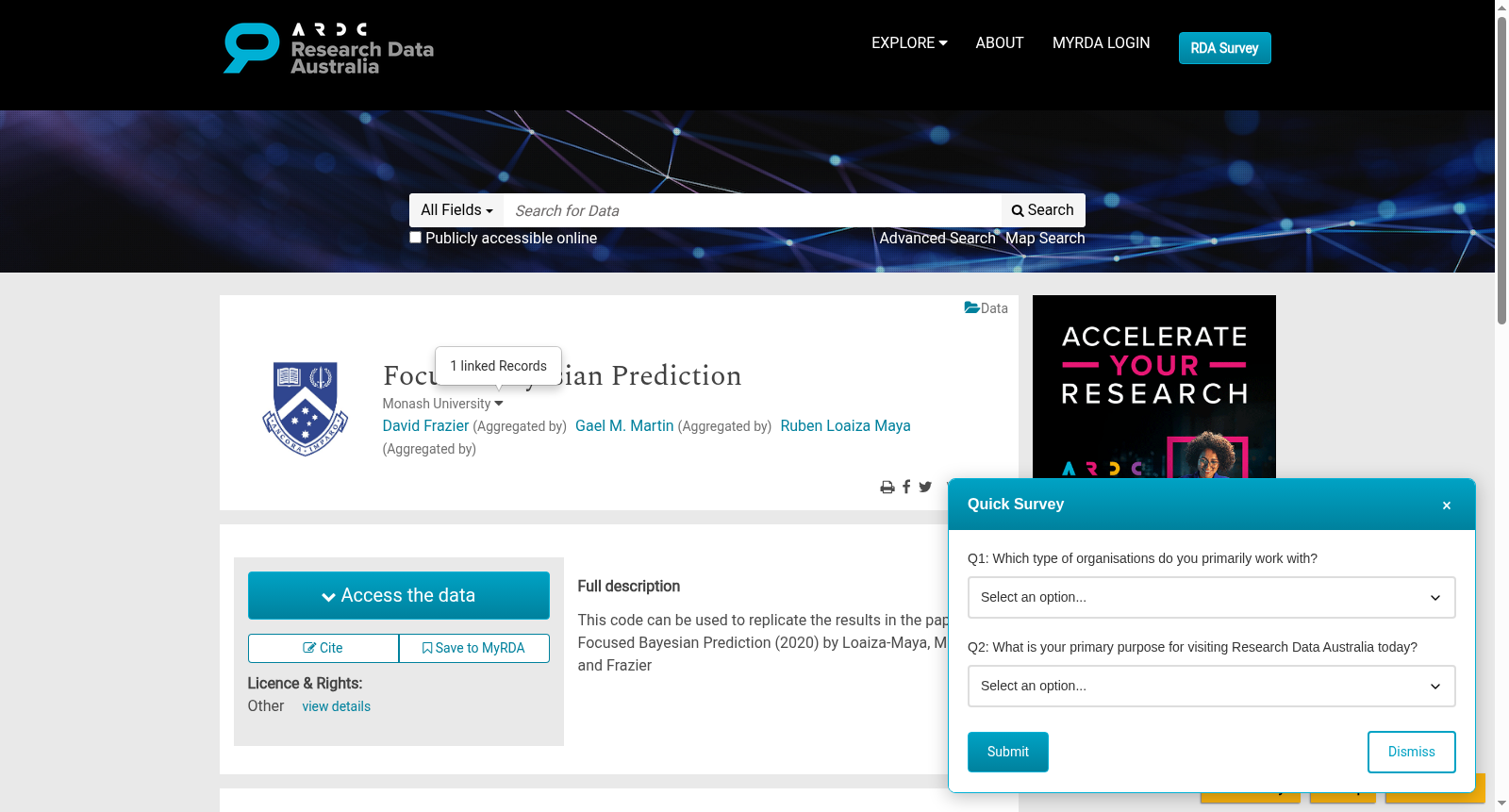 Focused Bayesian Prediction 数据集图片