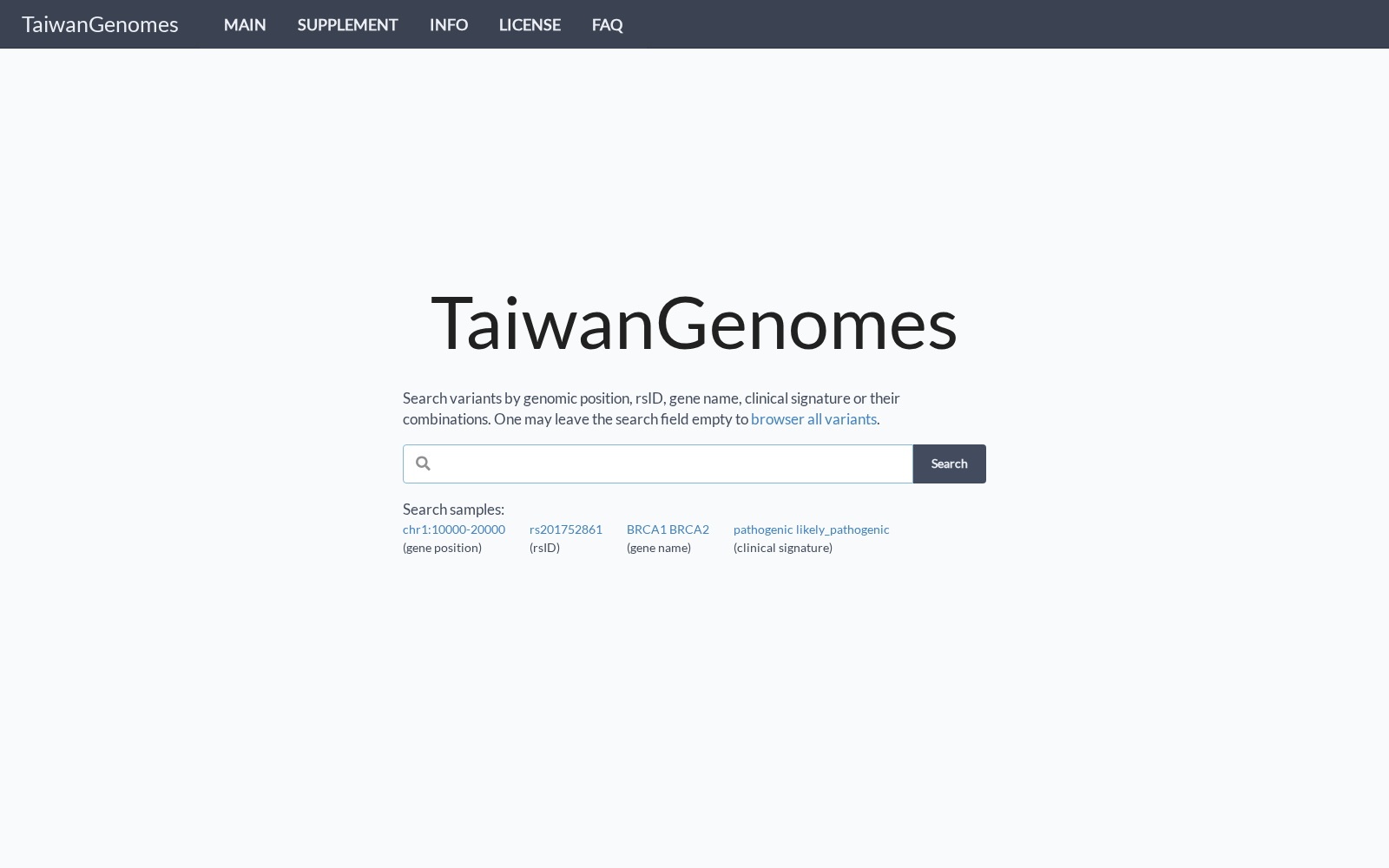 TaiwanGenomes 数据集图片