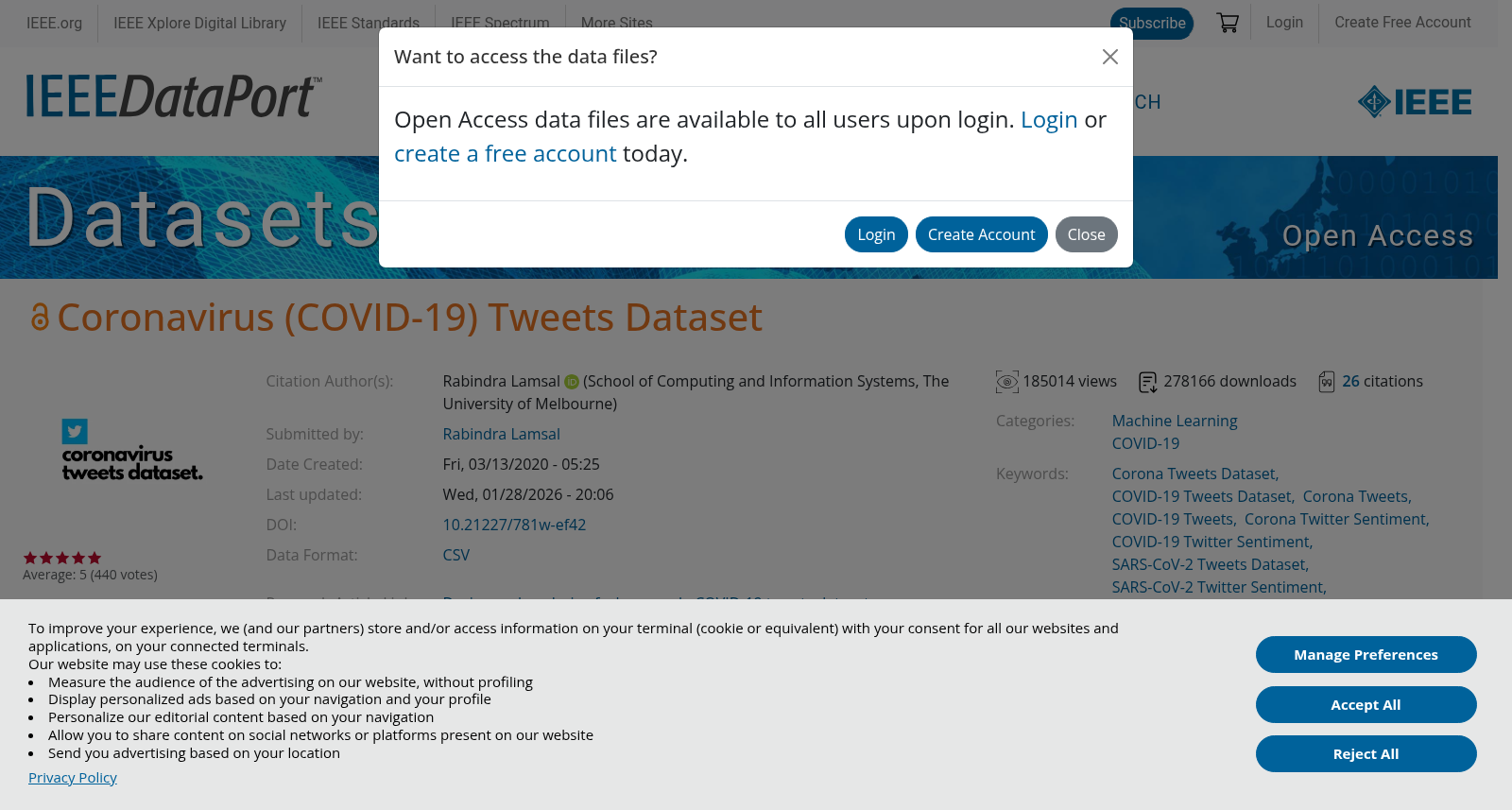 Coronavirus (COVID-19) Tweets Dataset 数据集图片