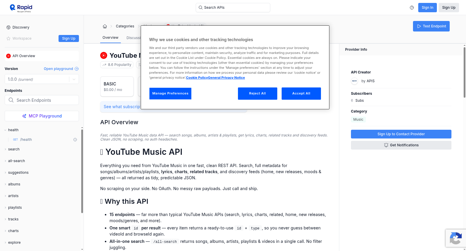 YouTube Music API 数据集图片
