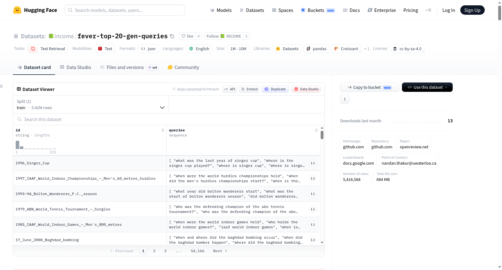 income/fever-top-20-gen-queries 数据集图片
