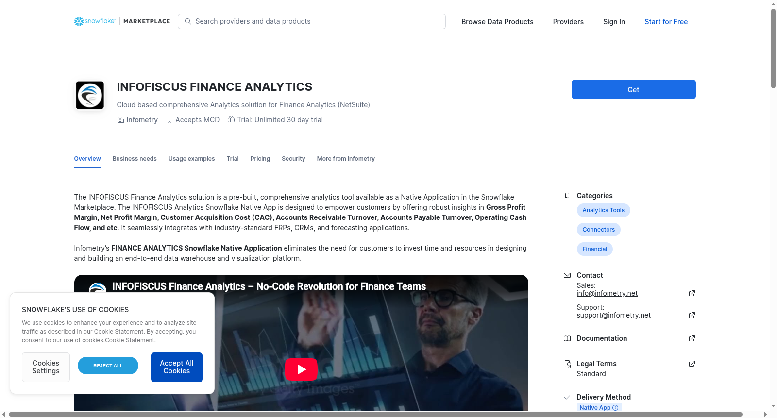 INFOFISCUS FINANCE ANALYTICS 数据集图片