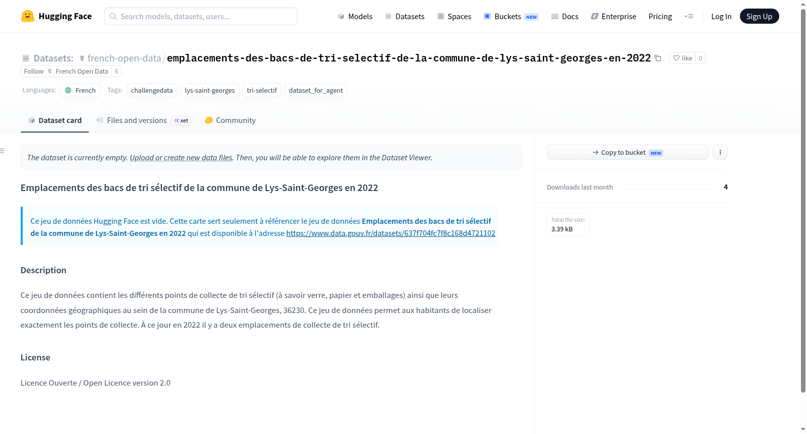 Data-Gouv-FR/emplacements-des-bacs-de-tri-selectif-de-la-commune-de-lys-saint-georges-en-2022 数据集图片