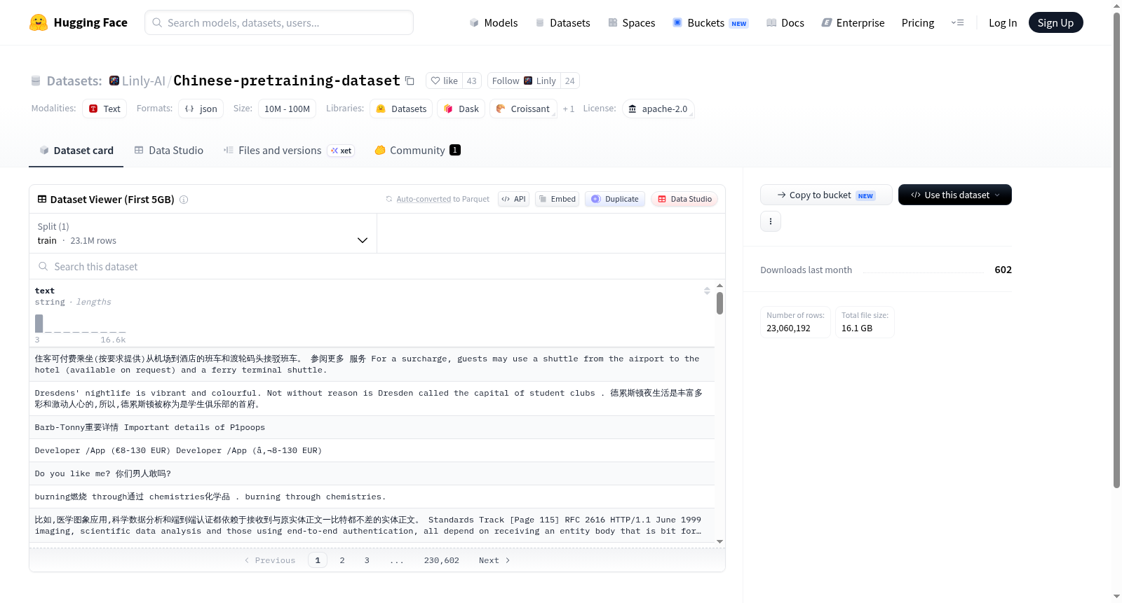 Linly-AI/Chinese-pretraining-dataset 数据集图片