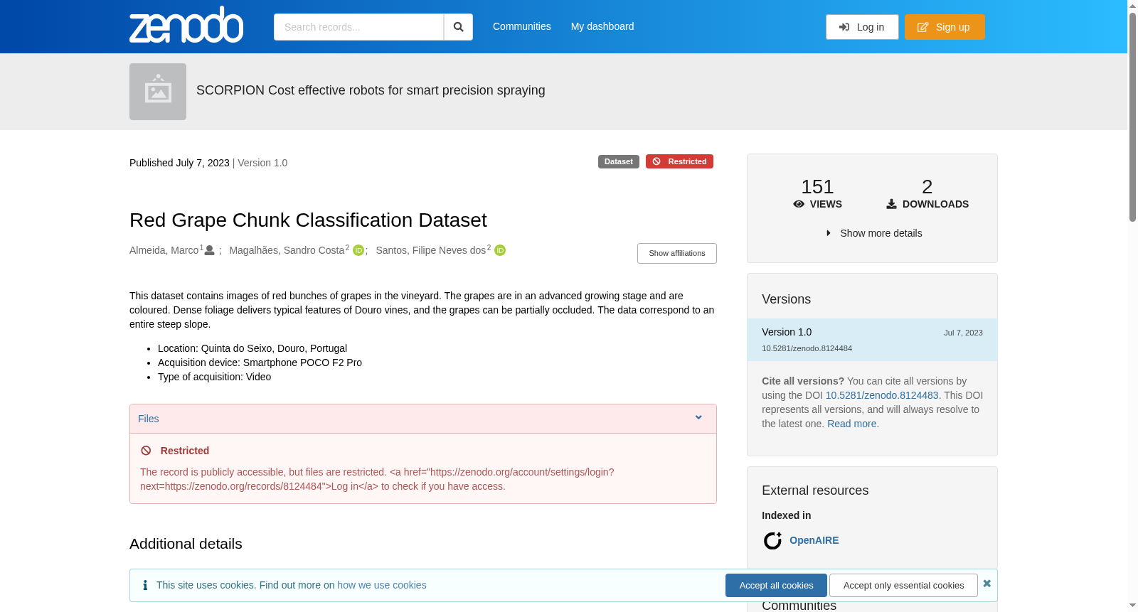 Red Grape Chunk Classification Dataset 数据集图片