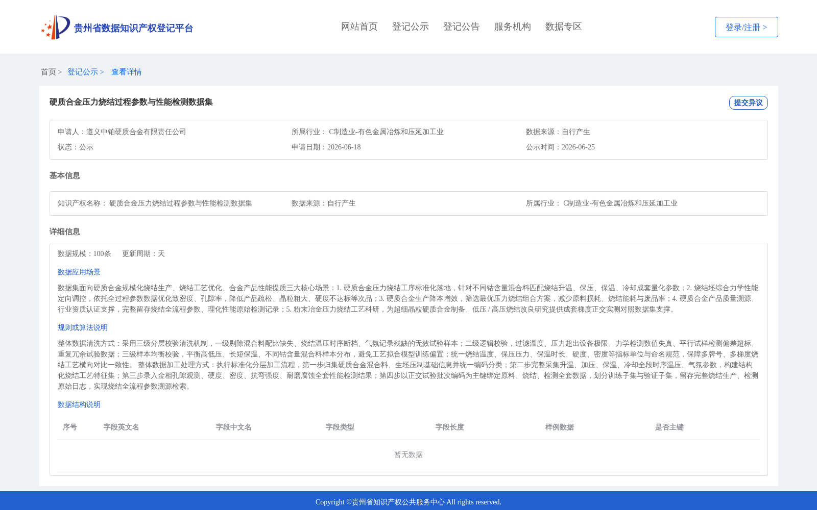 硬质合金压力烧结过程参数与性能检测数据集 数据集图片