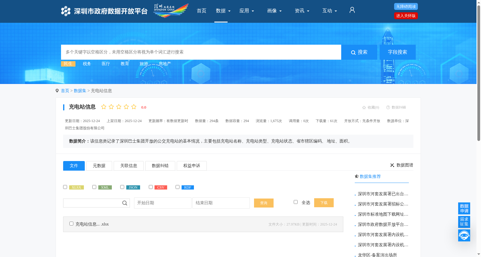 充电站信息 数据集图片