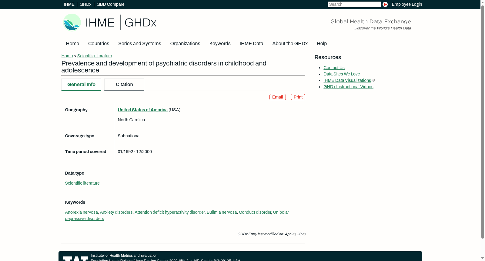 Prevalence and development of psychiatric disorders in childhood and adolescence 数据集图片