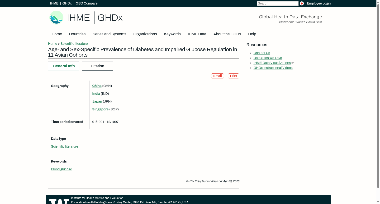 Age- and Sex-Specific Prevalence of Diabetes and Impaired Glucose Regulation in 11 Asian Cohorts 数据集图片