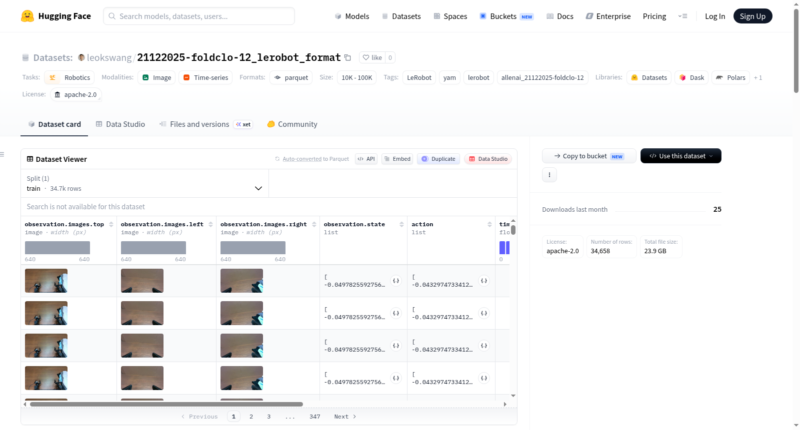 leokswang/21122025-foldclo-12_lerobot_format 数据集图片