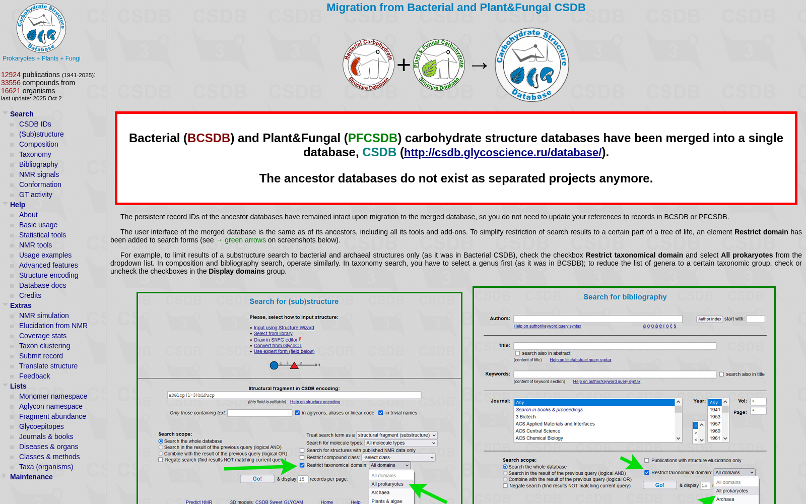 Bacterial Carbohydrate Structure DataBase 数据集图片