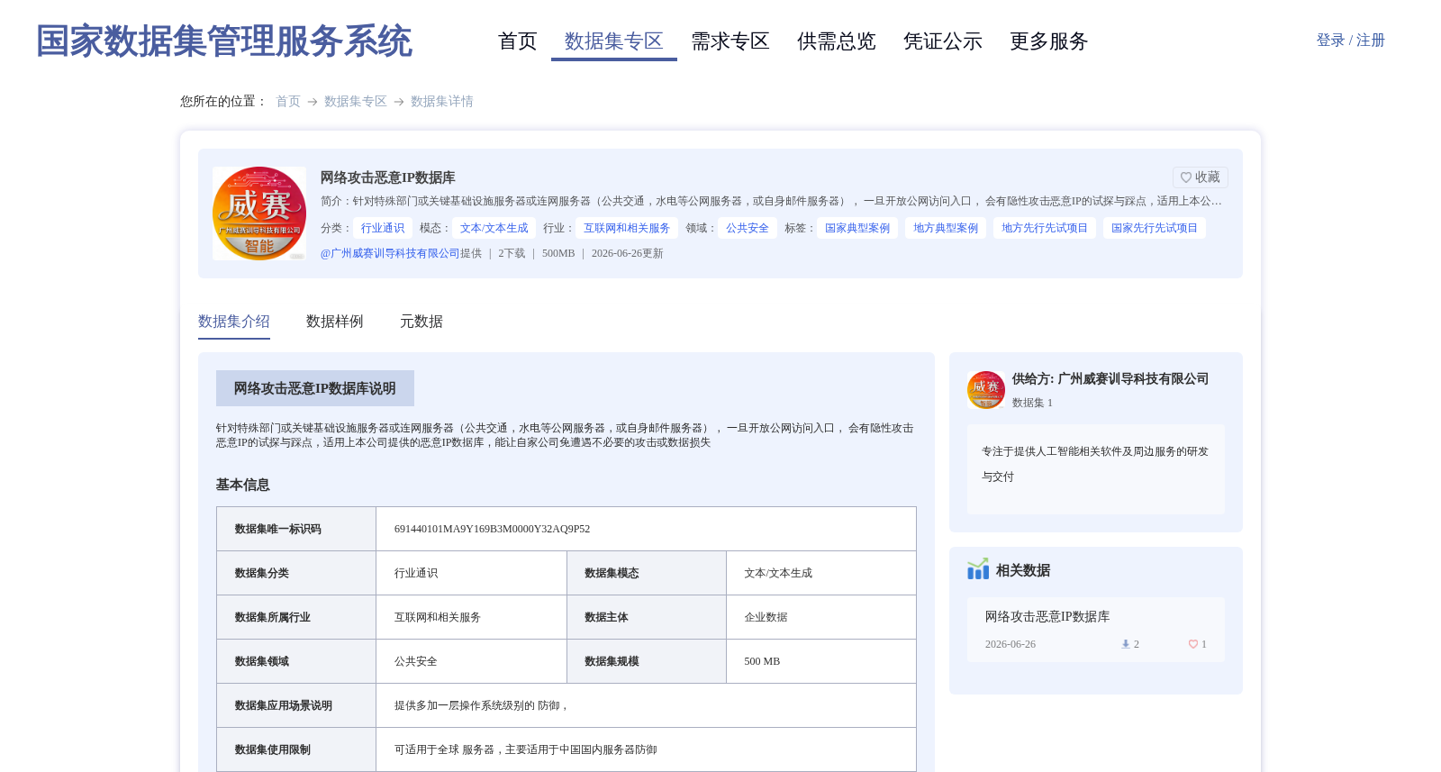 网络攻击恶意IP数据库 数据集图片