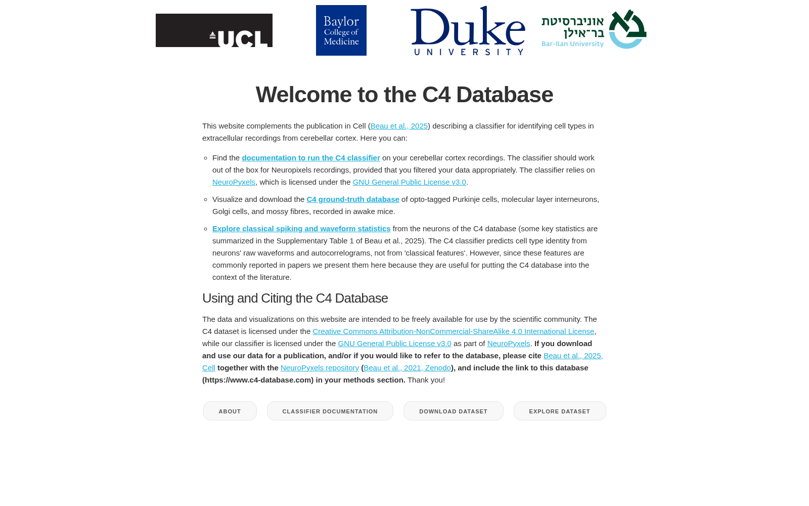 C4 Database 数据集图片
