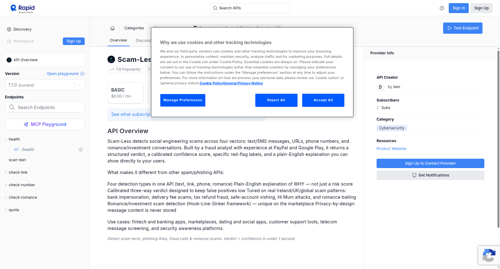 Scam-Less — Scam & Phishing Detection API 数据集图片