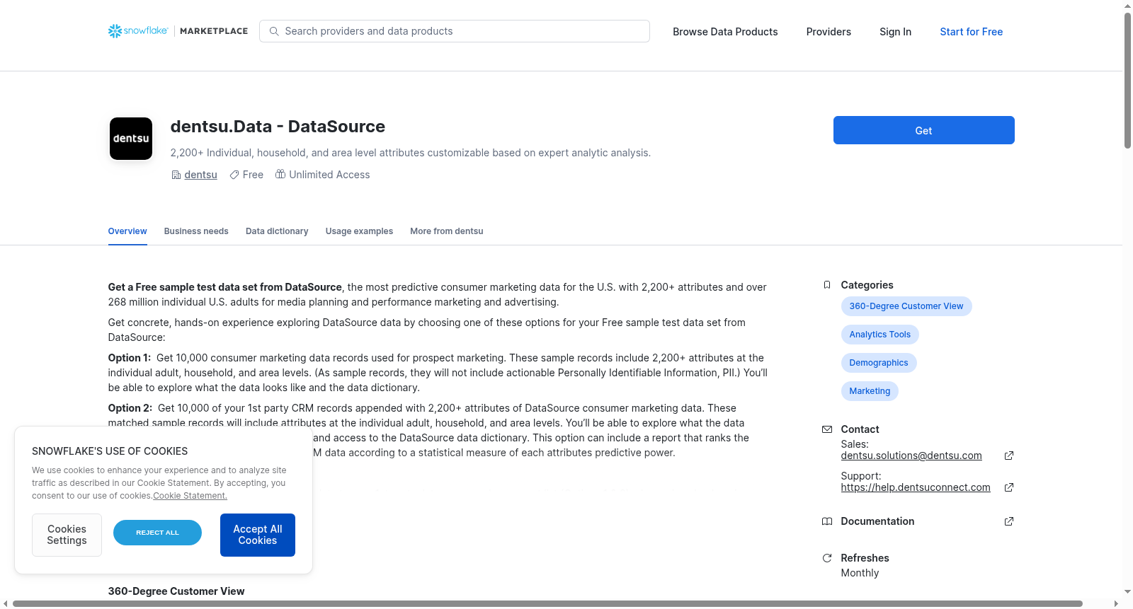 dentsu.Data - DataSource 数据集图片