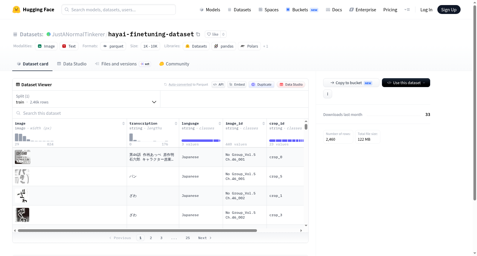 hayai-finetuning-dataset 数据集图片