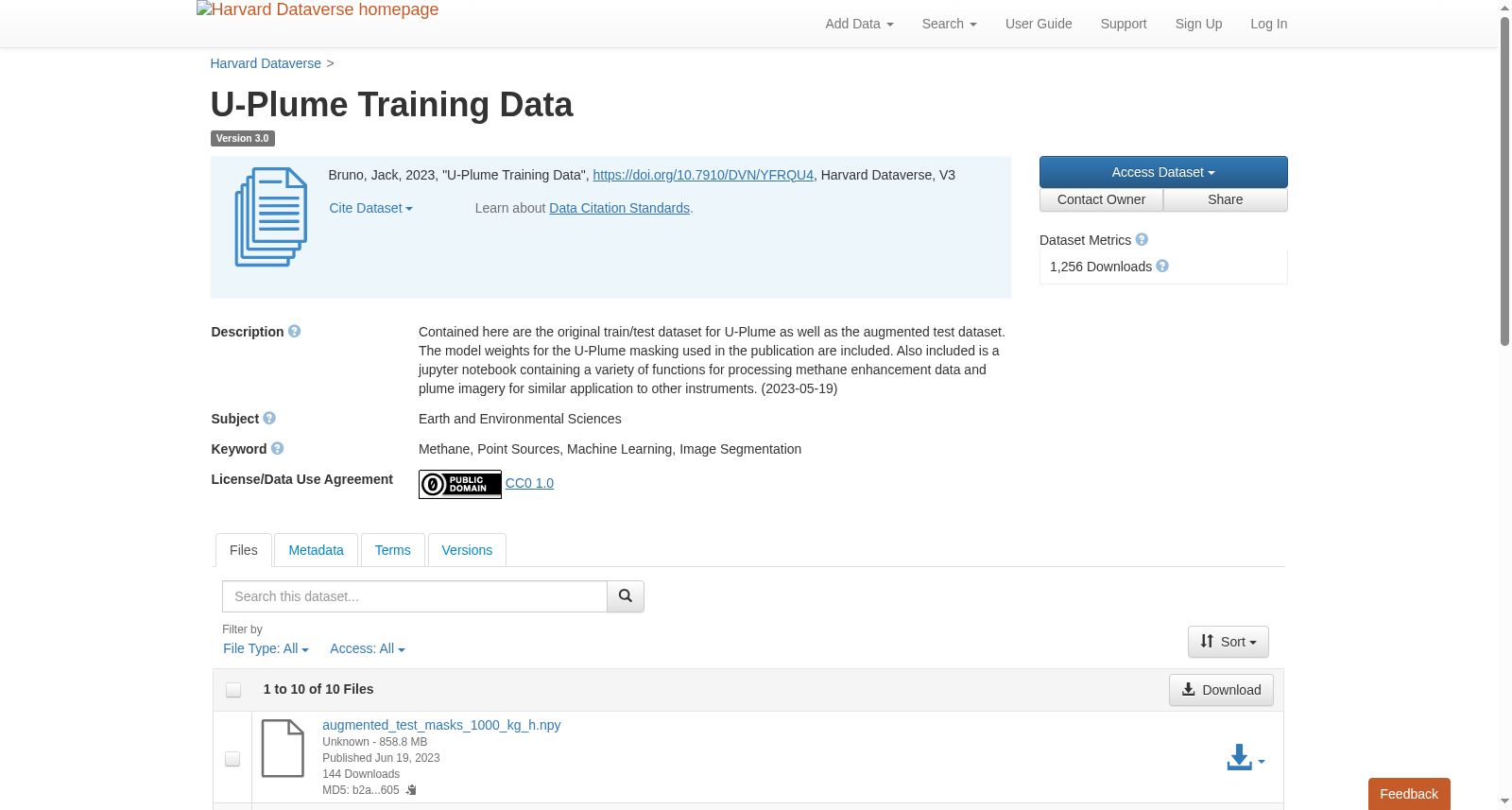 U-Plume Training Data 数据集图片
