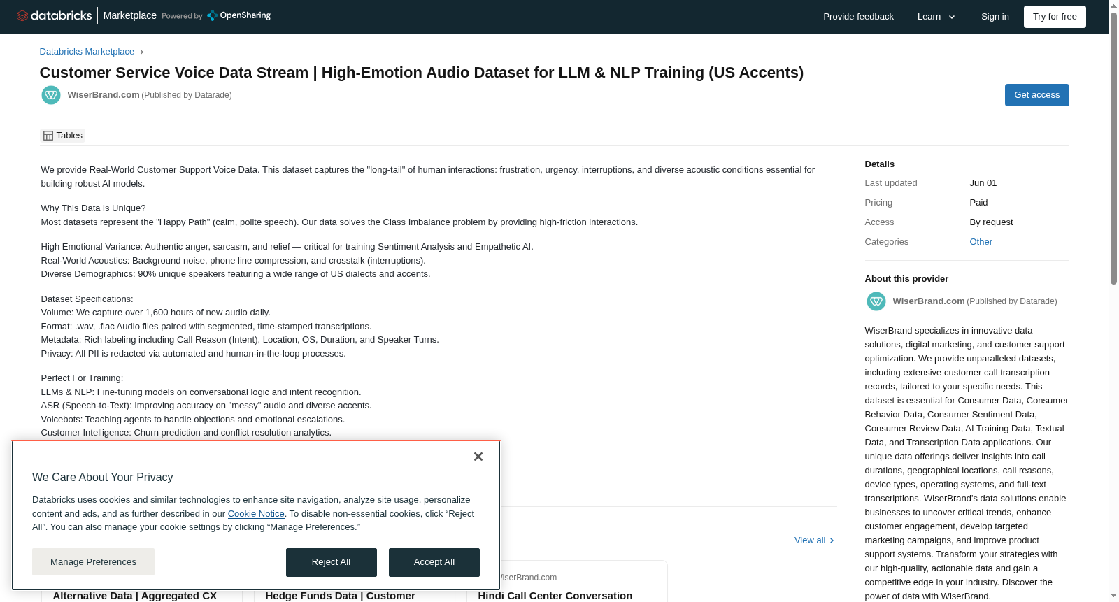 Customer Service Voice Data Stream | High-Emotion Audio Dataset for LLM & NLP Training (US Accents) 数据集图片