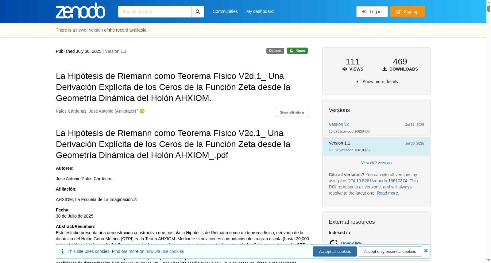 La Hipótesis de Riemann como Teorema Físico V2d.1_ Una Derivación Explícita de los Ceros de la Función Zeta desde la Geometría Dinámica del Holón AHXIOM. 数据集图片