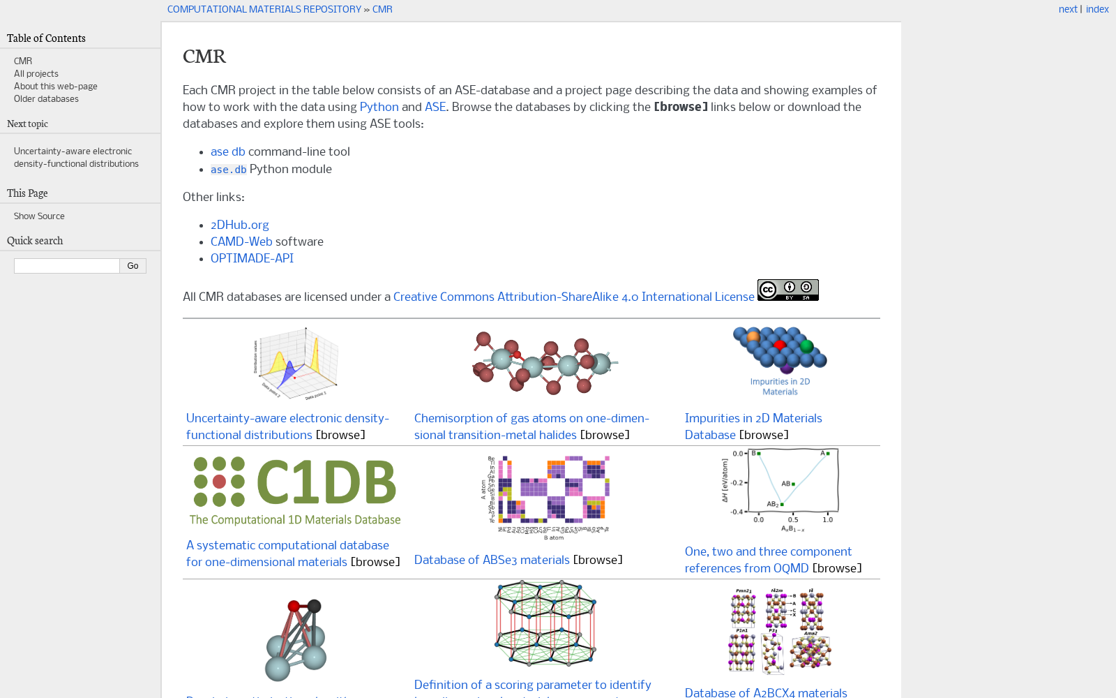 Computational Materials Repository 数据集图片
