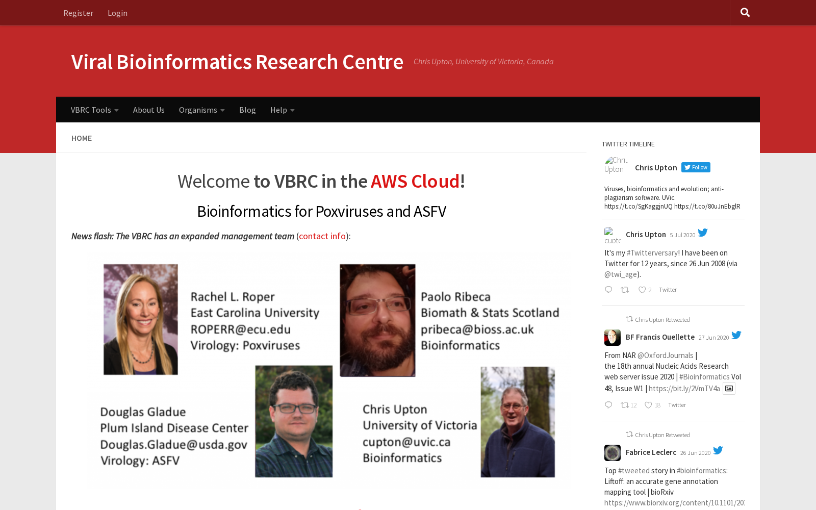 Viral Bioinformatics Resource Center 数据集图片