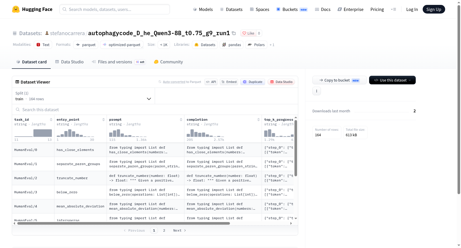 stefanocarrera/autophagycode_D_he_train-mercury_Qwen3-8B_strategy_trust_t0.75_g10_run1 数据集图片