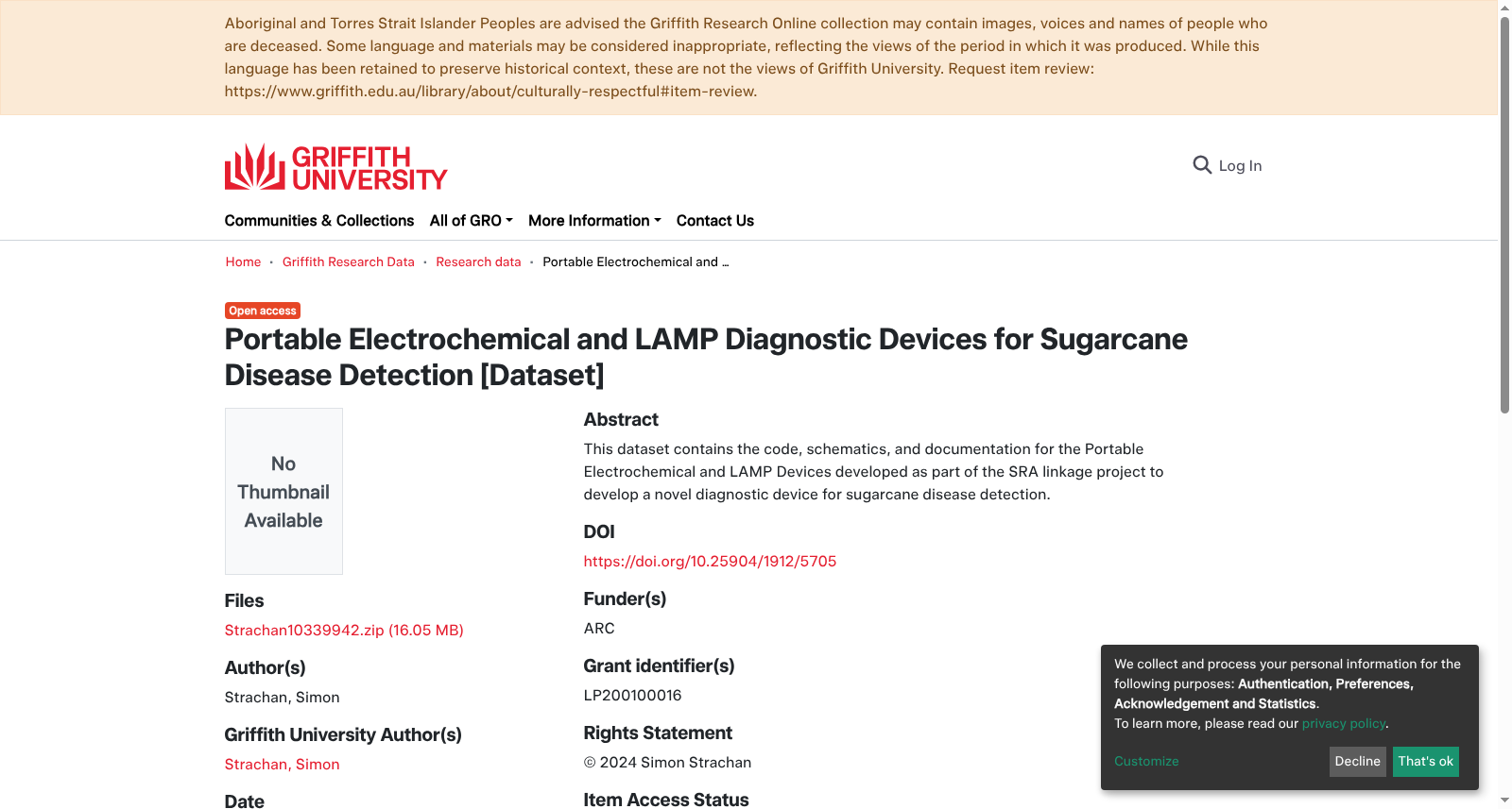 Portable Electrochemical and LAMP Diagnostic Devices for Sugarcane Disease Detection [Dataset] 数据集图片