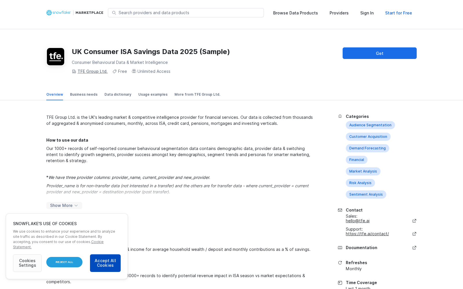 UK Consumer ISA Savings Data 2025 (Sample) 数据集图片