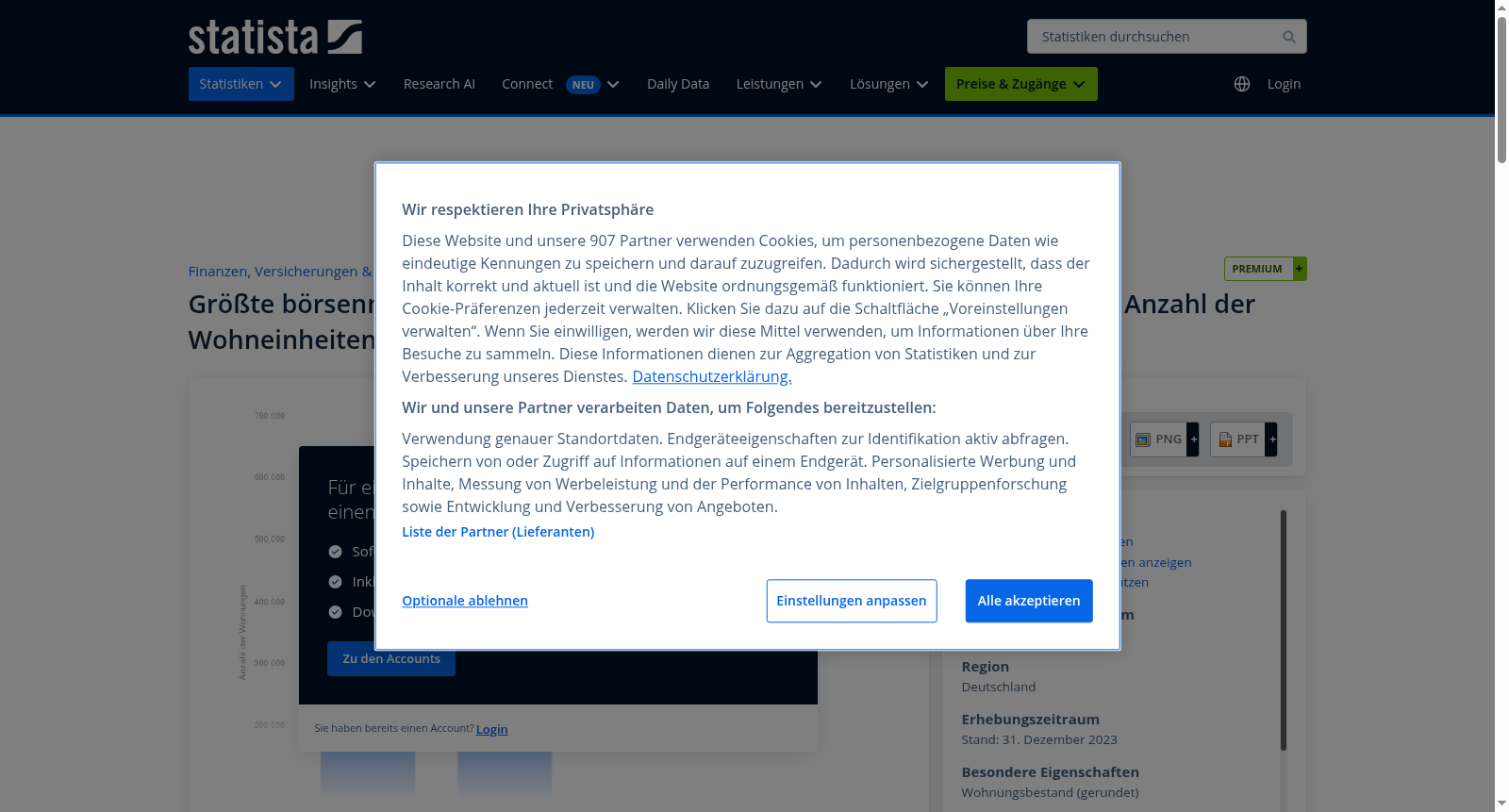 Börsennotierte Wohnungsunternehmen in Deutschland nach Wohnungsbestand 2022 数据集图片