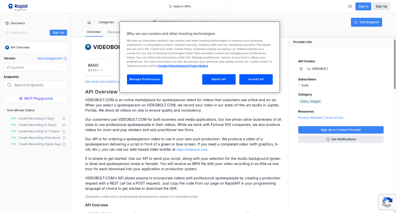 VIDEOBOLT.COM Spokesperson Videos 数据集图片