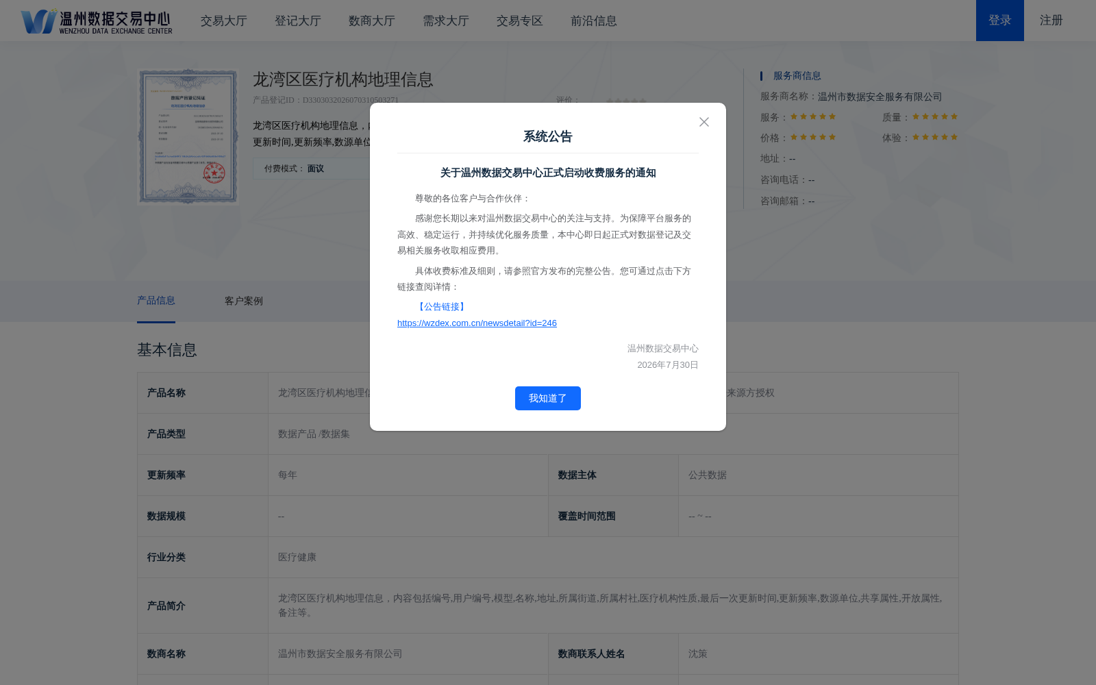 龙湾区医疗机构地理信息 数据集图片