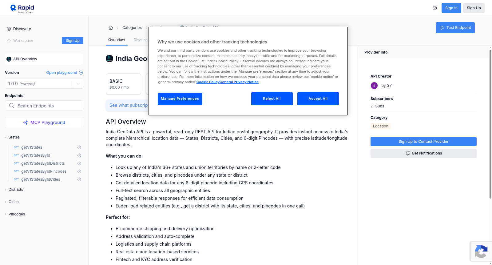 India GeoData API 数据集图片
