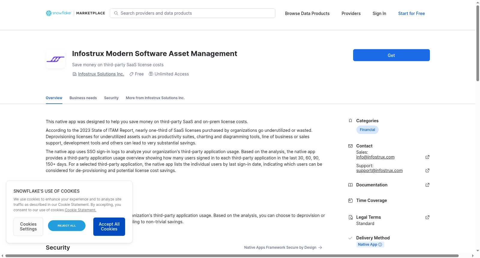 Infostrux Modern Software Asset Management 数据集图片