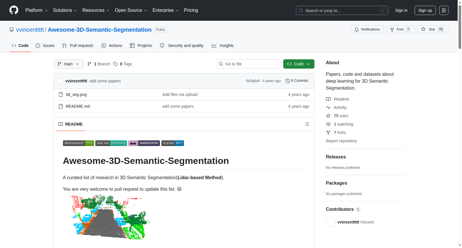Awesome-3D-Semantic-Segmentation 数据集图片