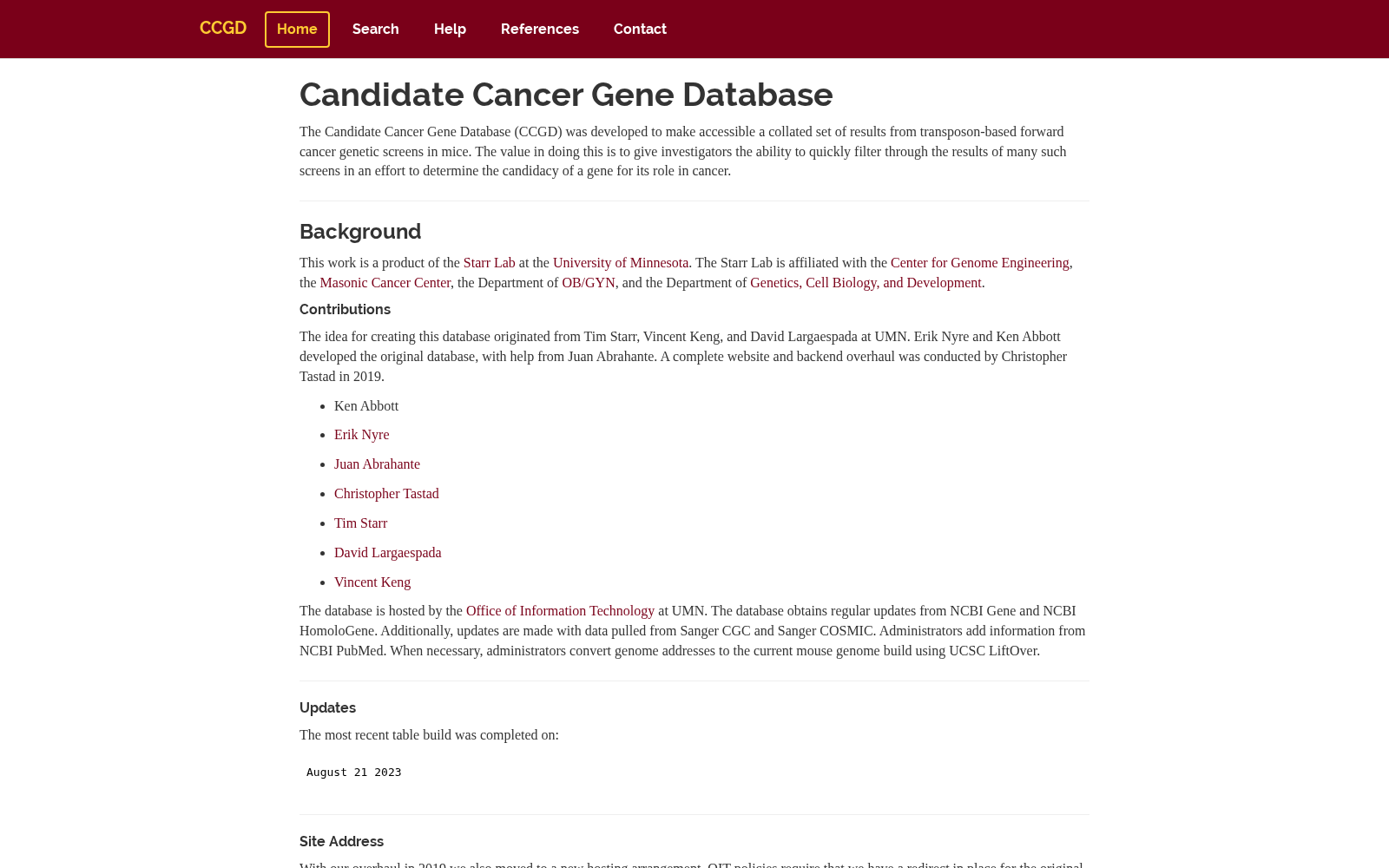 Candidate Cancer Gene Database 数据集图片
