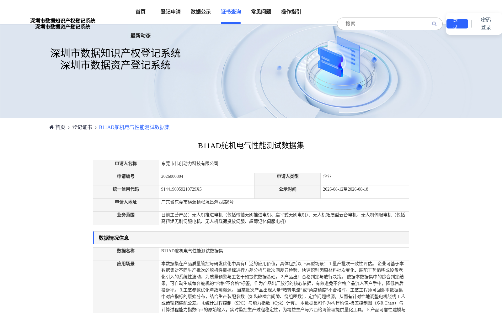 B11AD舵机电气性能测试数据集 数据集图片