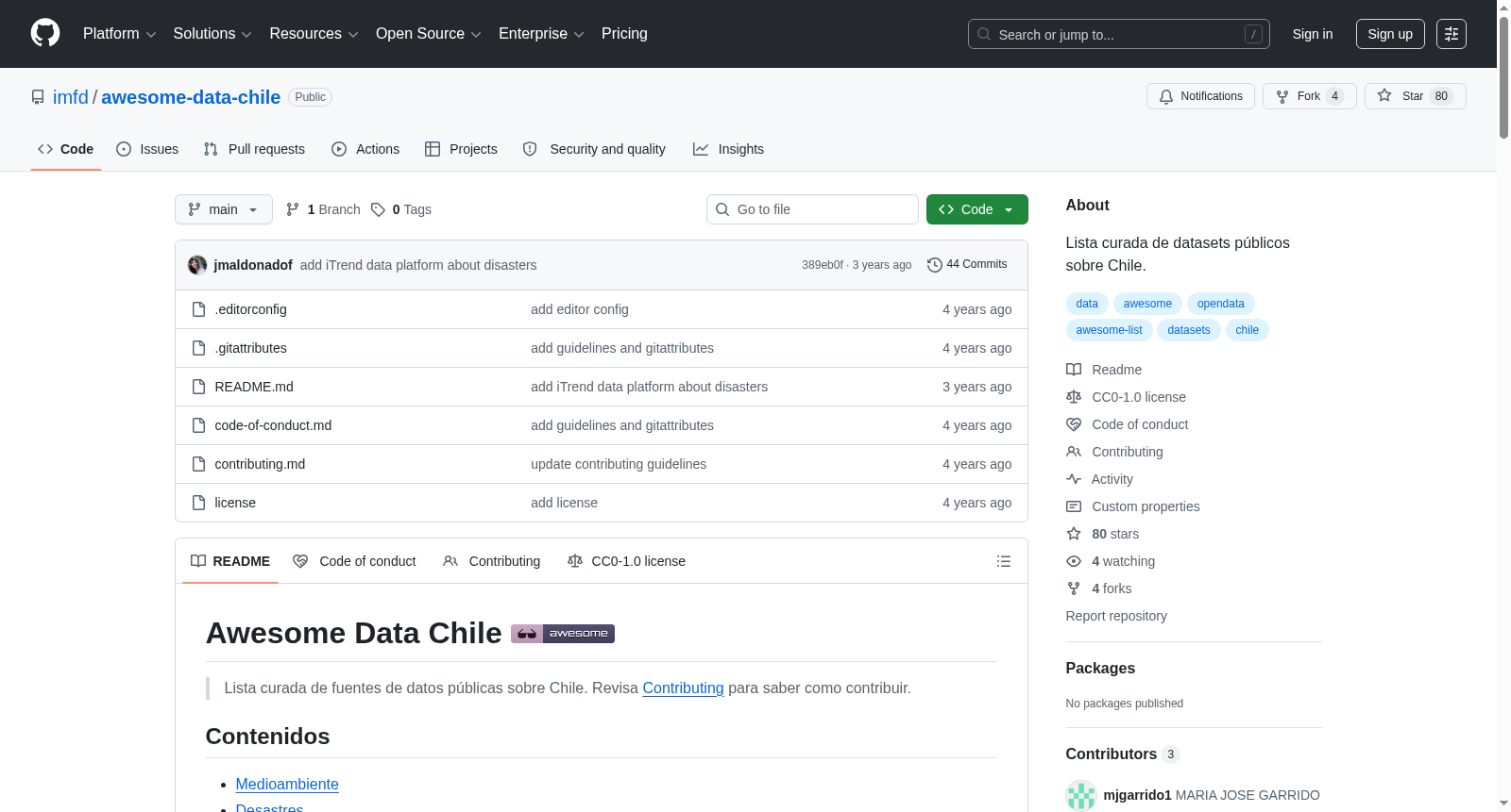 awesome-data-chile 数据集图片