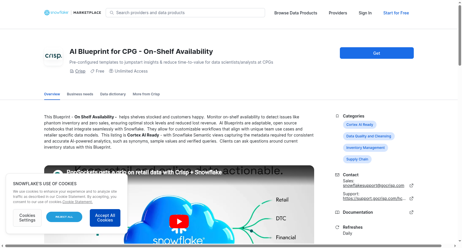 AI Blueprint for CPG - On-Shelf Availability 数据集图片