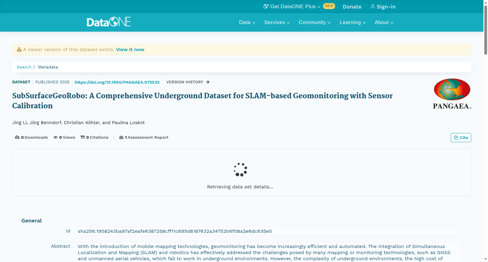 SubSurfaceGeoRobo: A Comprehensive Underground Dataset for SLAM-based Geomonitoring with Sensor Calibration 数据集图片