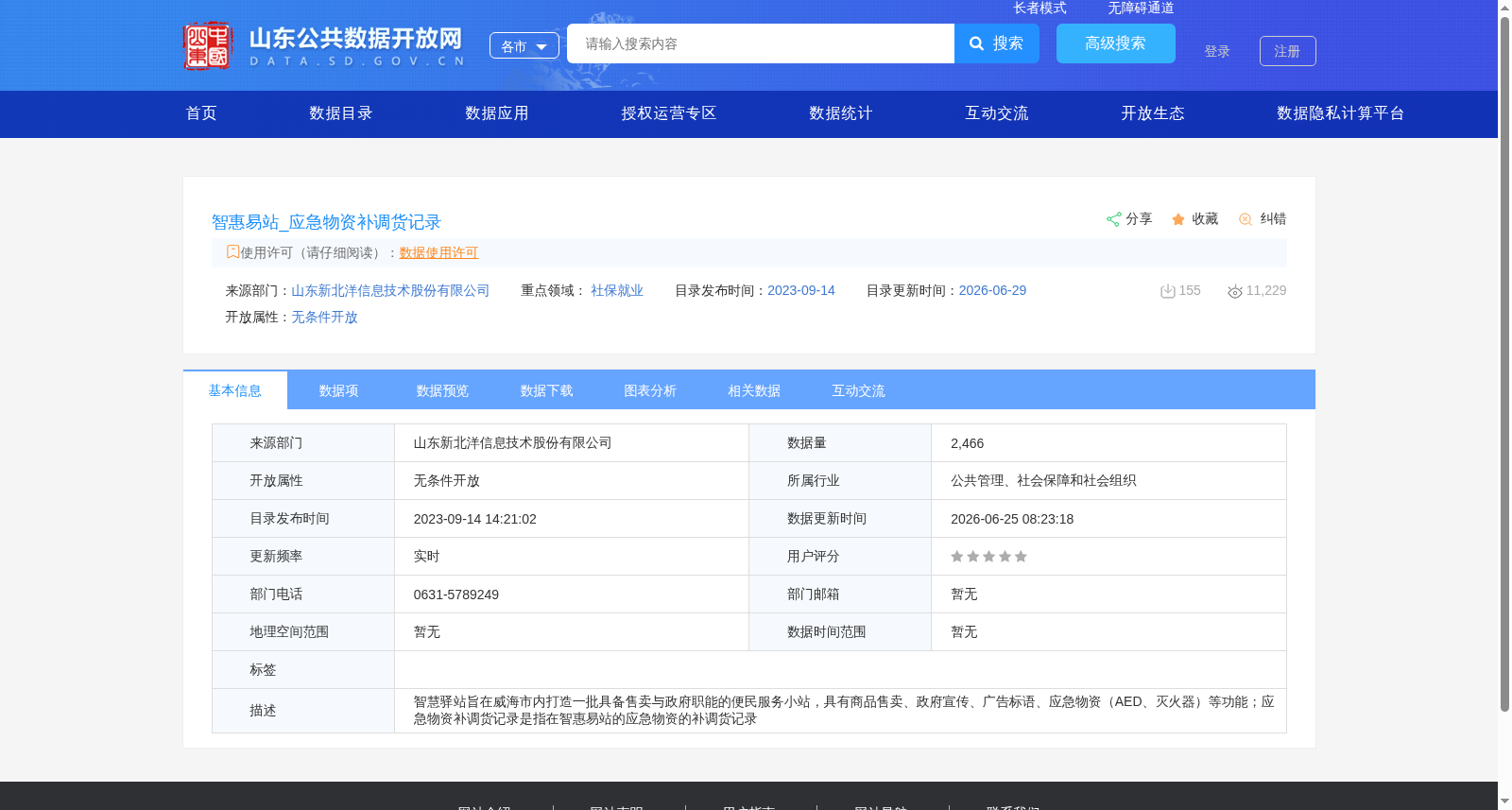 智惠易站_应急物资补调货记录 数据集图片