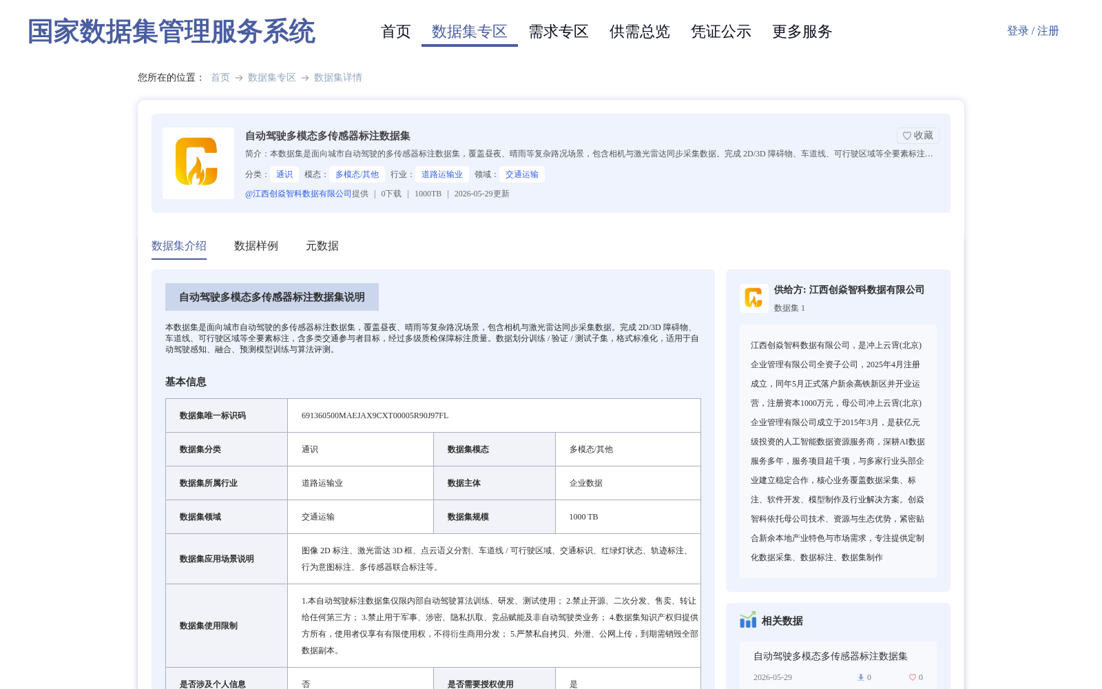 自动驾驶多模态多传感器标注数据集 数据集图片