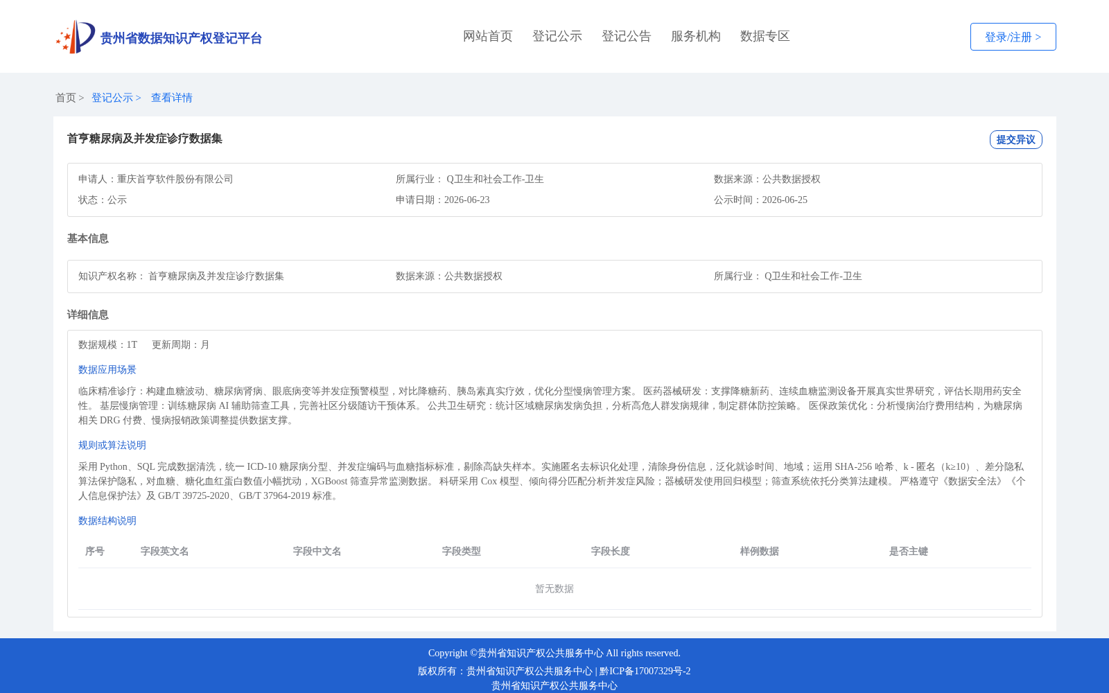 首亨糖尿病及并发症诊疗数据集 数据集图片