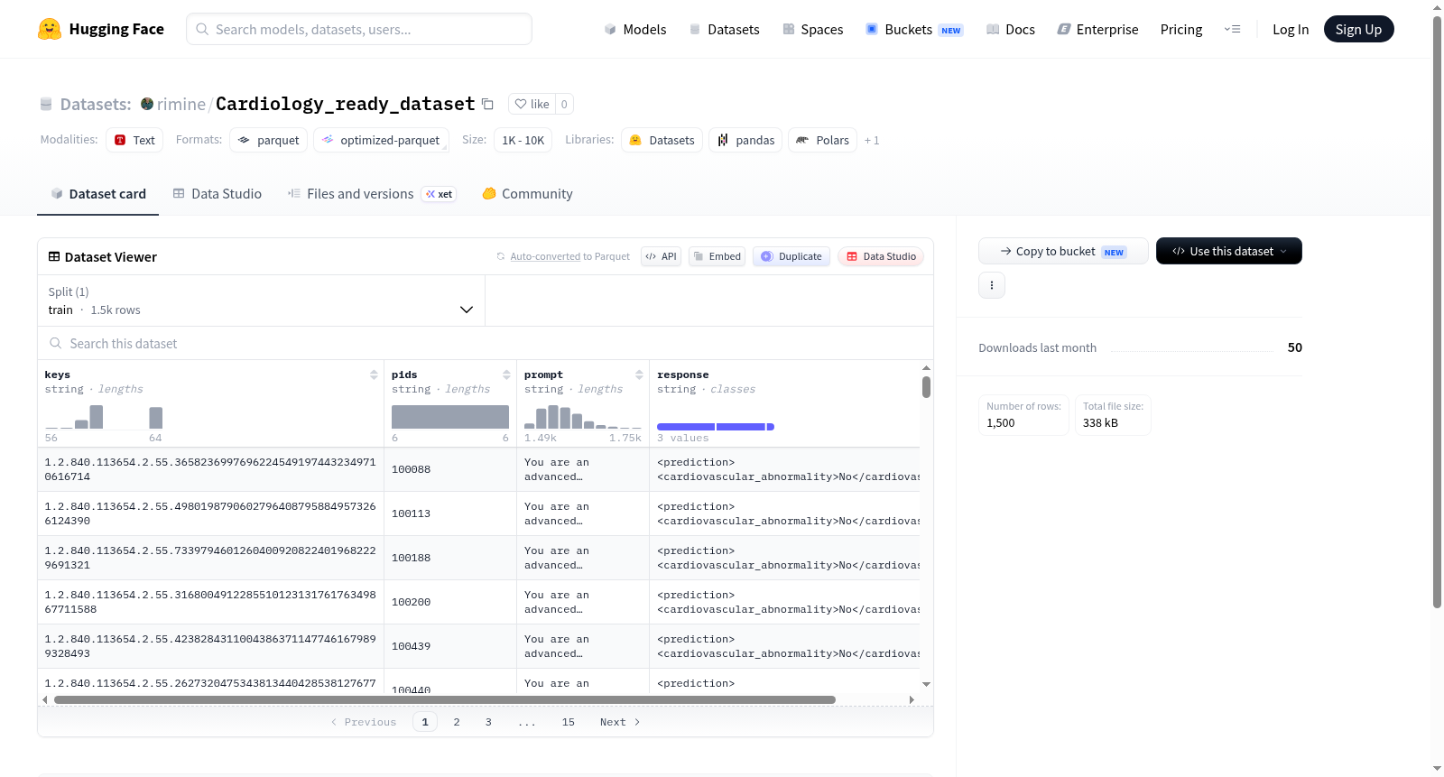 rimine/Cardiology_ready_dataset 数据集图片