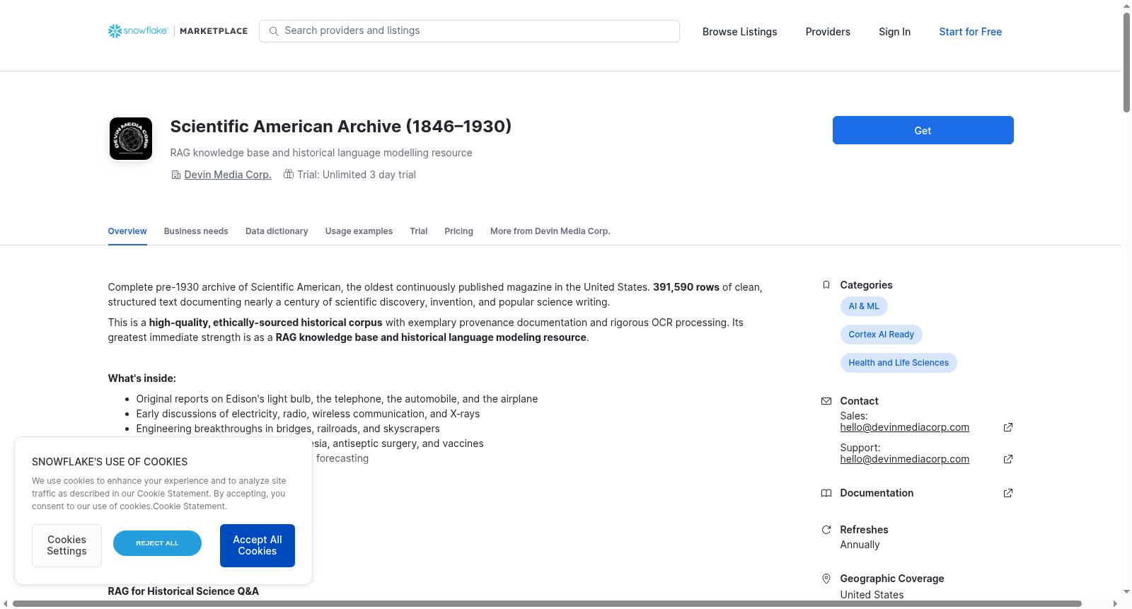 Scientific American Archive (1846–1930) 数据集图片
