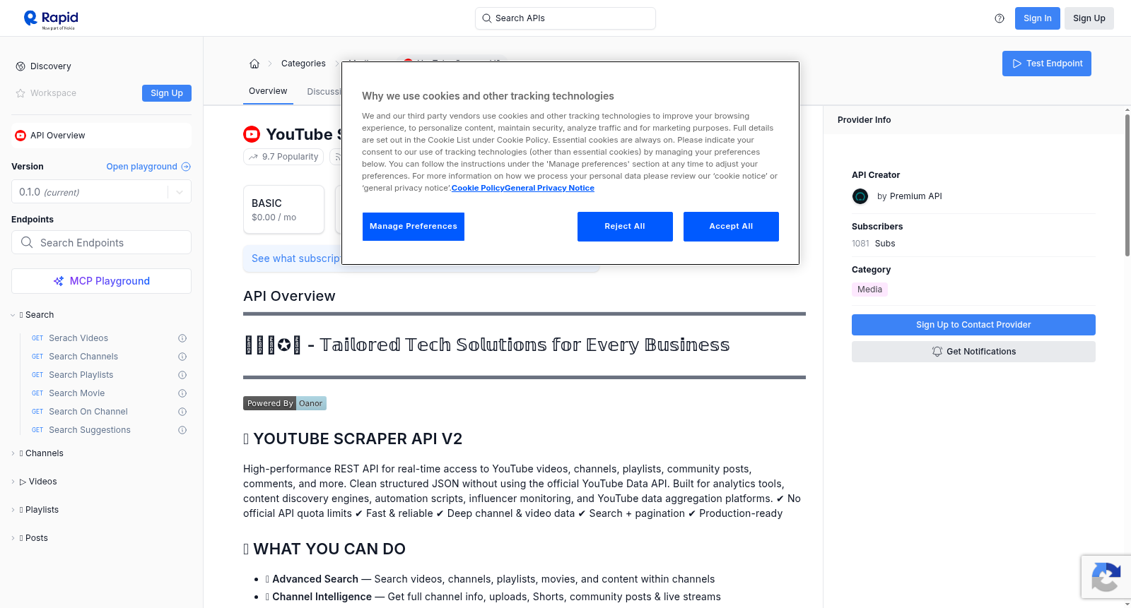 YouTube Scraper V2 数据集图片